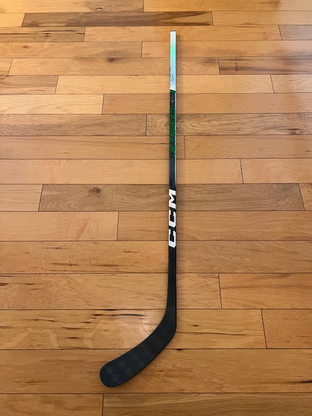 New CCM JetSpeed FT6 Pro (Green) Hockey Stick P29/75 Flex/Right Handed