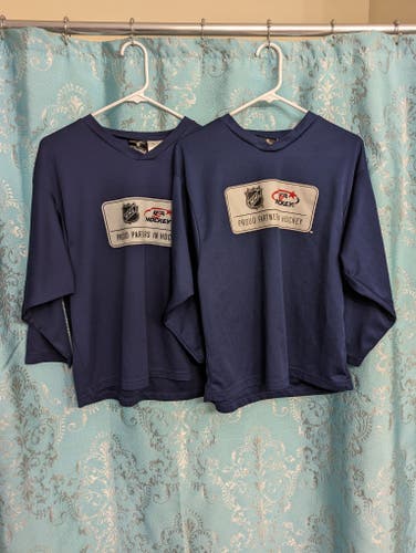 2 pack USA hockey youth practice jersey.