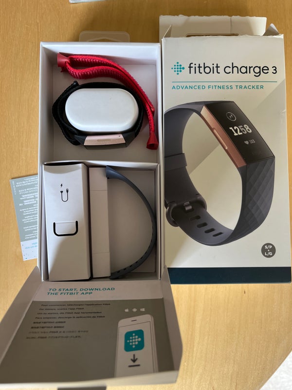 Used FitBit Charge 3 with 2 Bands