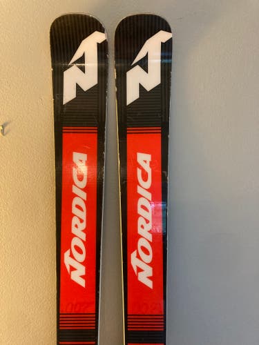 Used Nordica 184 cm Racing World Cup GS Skis Without Bindings