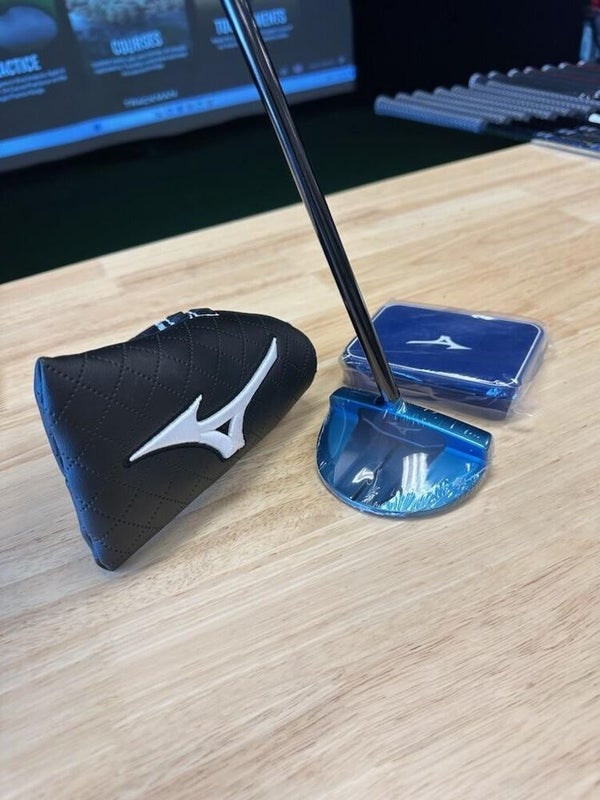 Mizuno OMOI M Craft 03 Putter Full Mallet Blue ION 35" +Cover SidelineSwap
