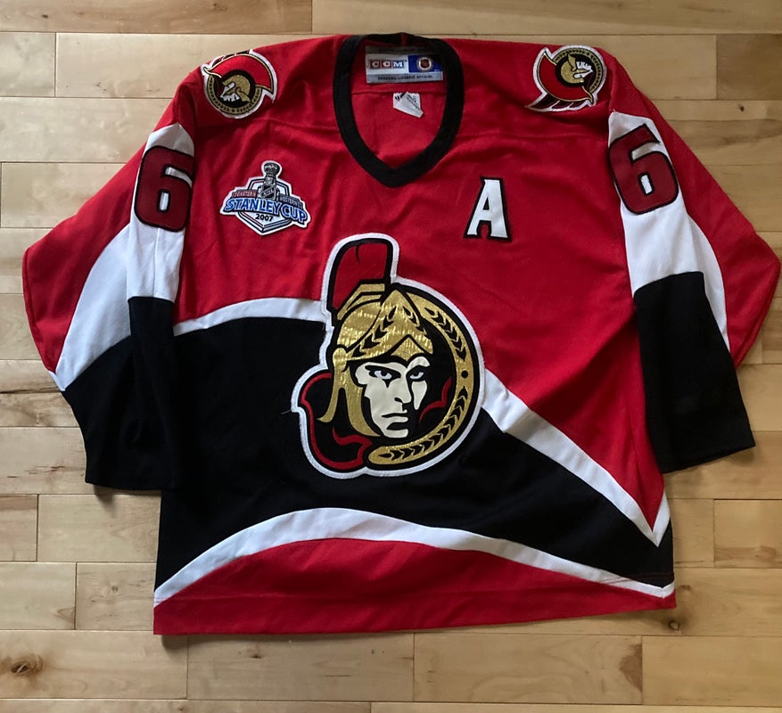 Ottawa Senators STANLEY CUP FINAL PATCH Redden -Vintage CCM/RBK NHL Jersey - XL