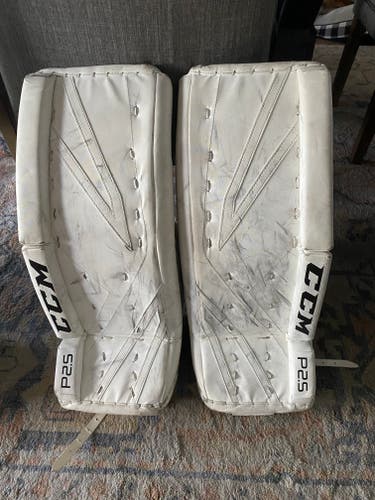 Used 26" CCM Premier P2.5 Goalie Leg Pads