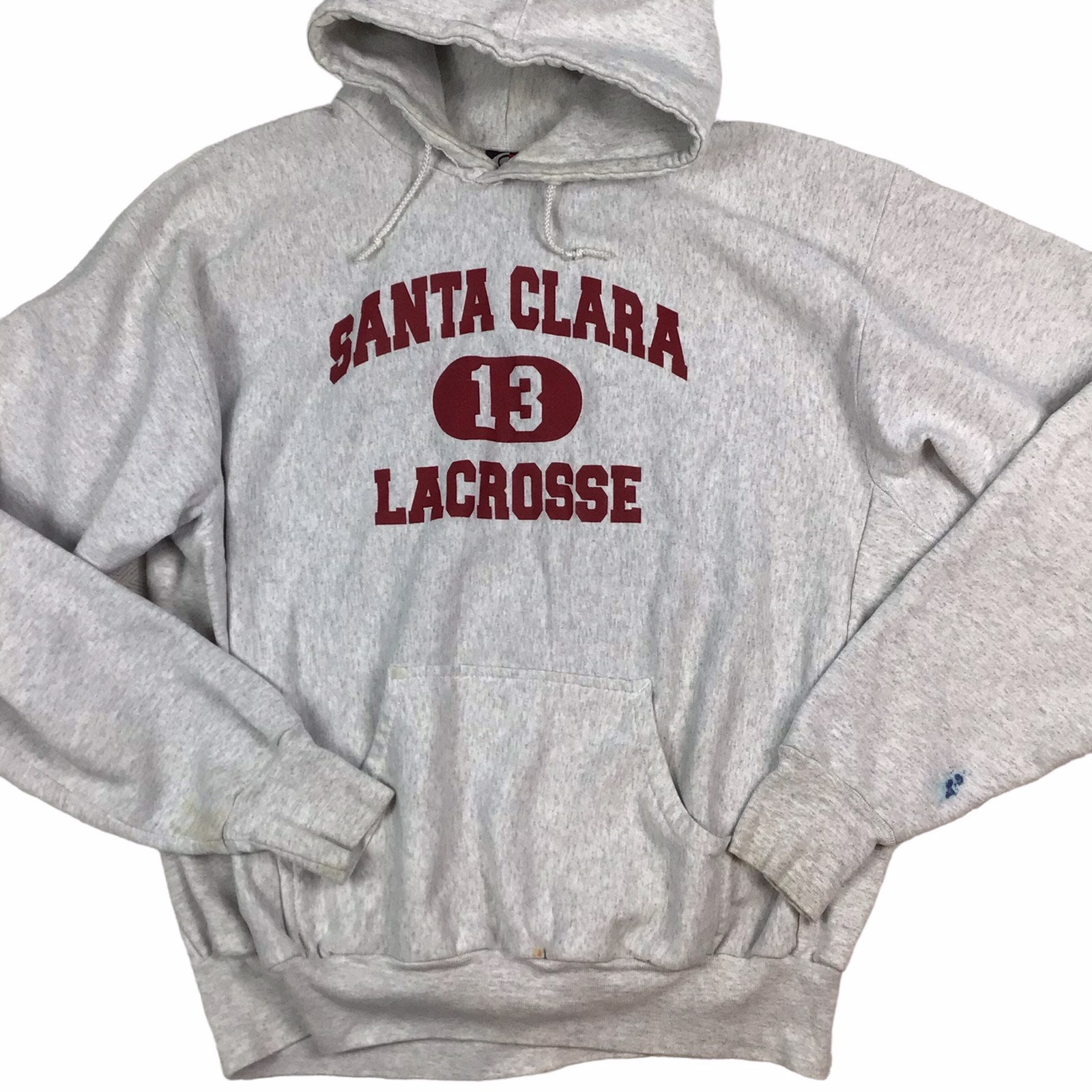 Santa Clara University Broncos Campus Hoodie Sweatshirt Black