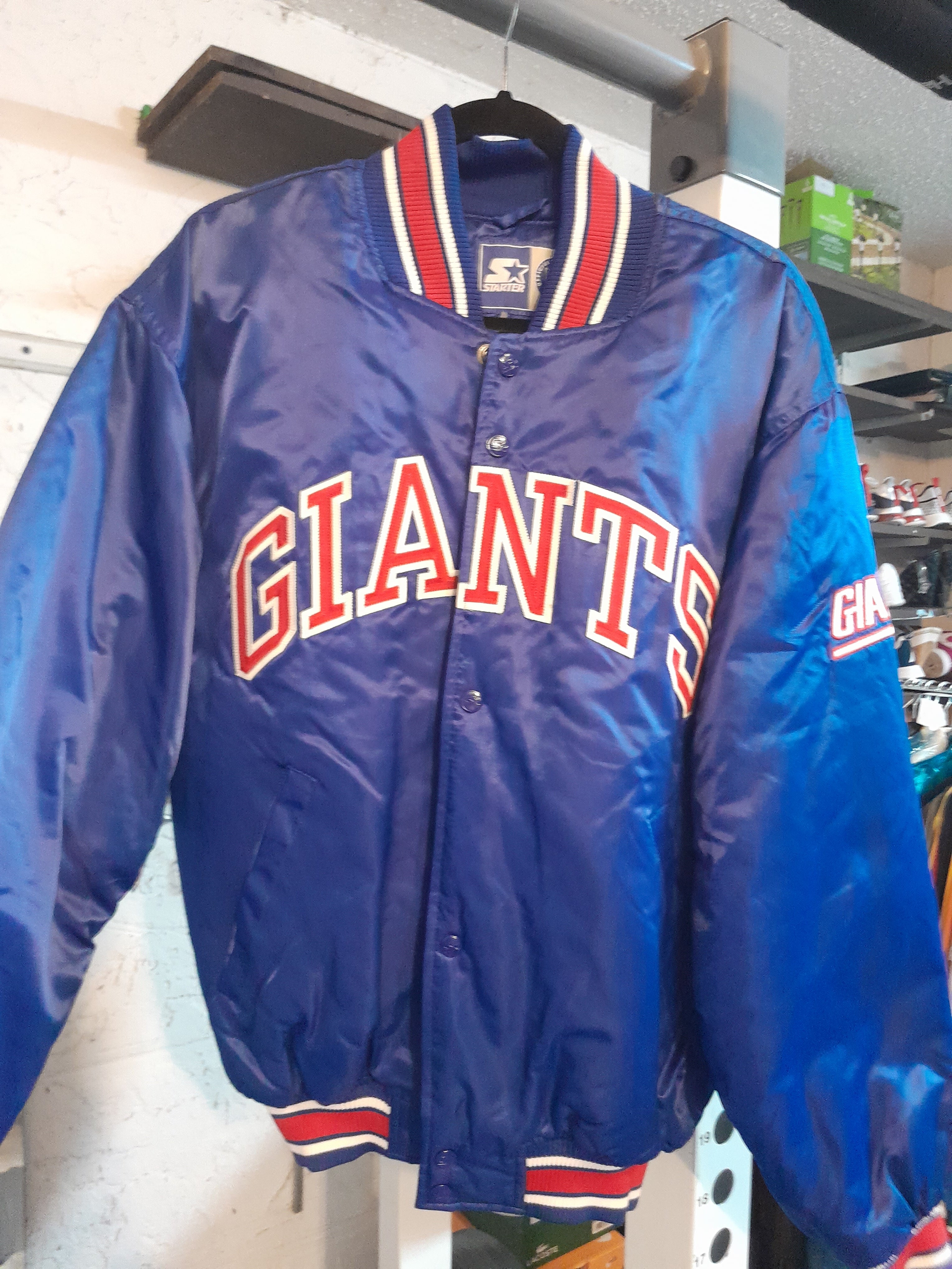 Vintage 80s New York Yankees Starter Jacket Mens M Satin MLB Baseball USA  Made