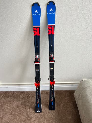 2022 Dynastar Omeglass WC SL. SPX12 Rockerrace Bindings
