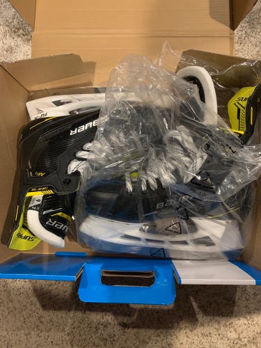 New Bauer Size 9 Supreme M4 Skates Fit 2