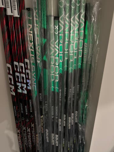 Used Right Handed Pro Stock Vapor FlyLite Hockey Stick