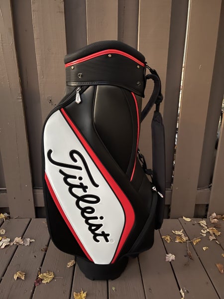 RARE Belding Sports SNAKE EYES GOLF 10 STAFF BAG Golfsmith Pro Shop Display