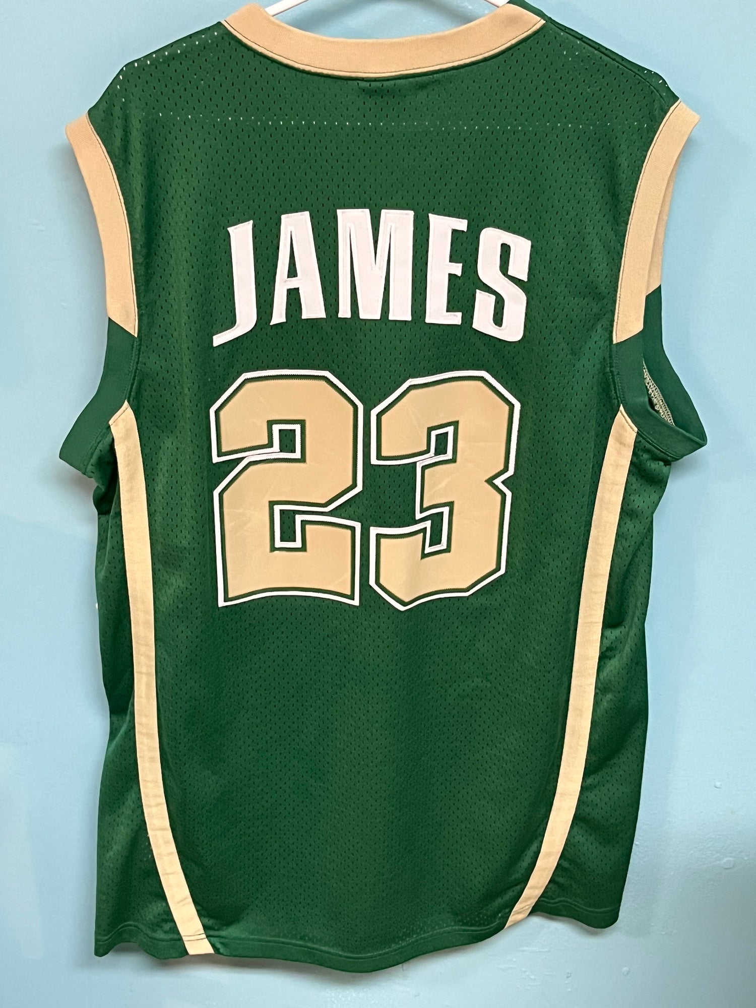 lebron irish jersey nike