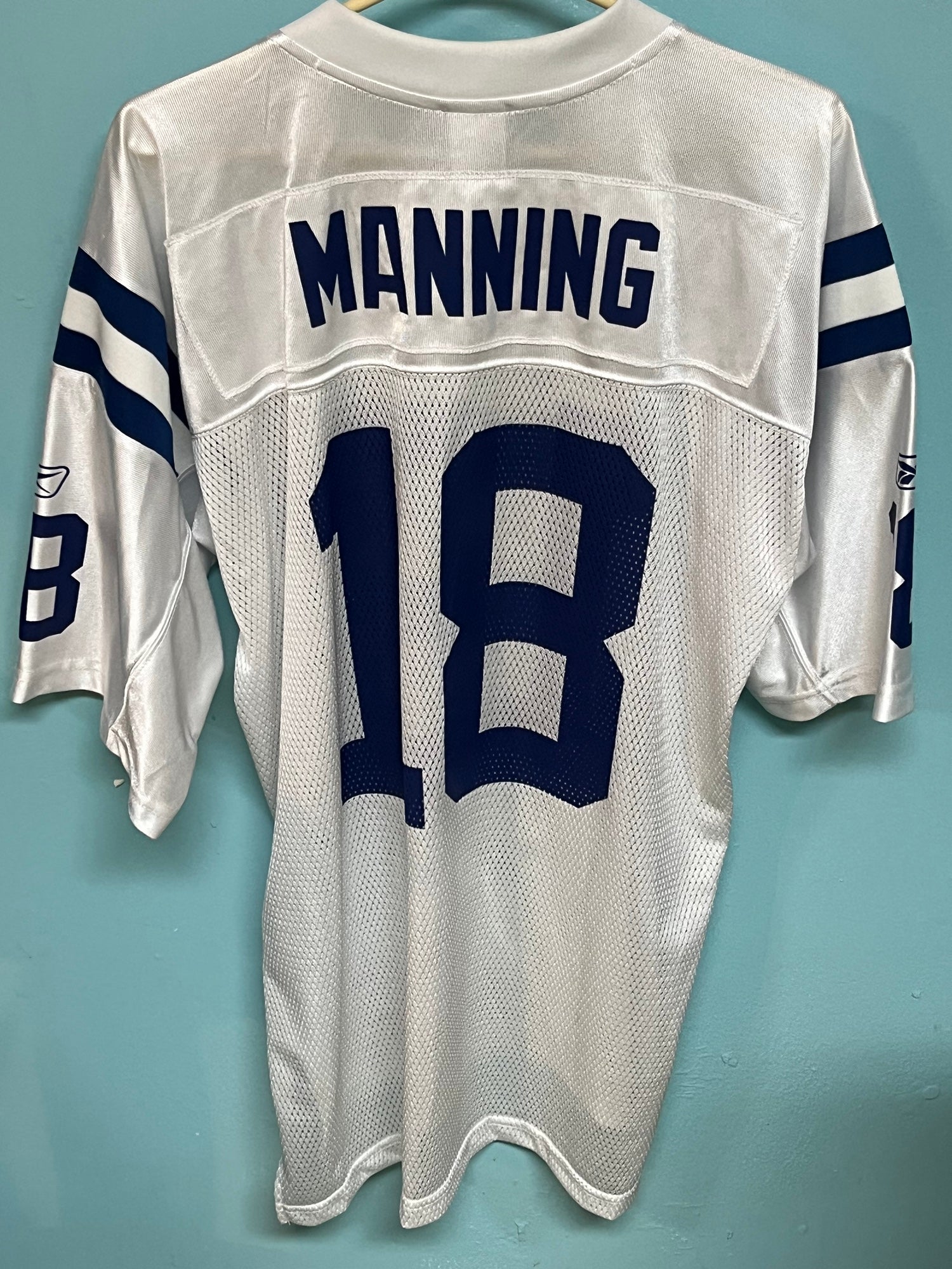 Vintage Indianapolis Colts Peyton Manning 18 Jersey Reebok 