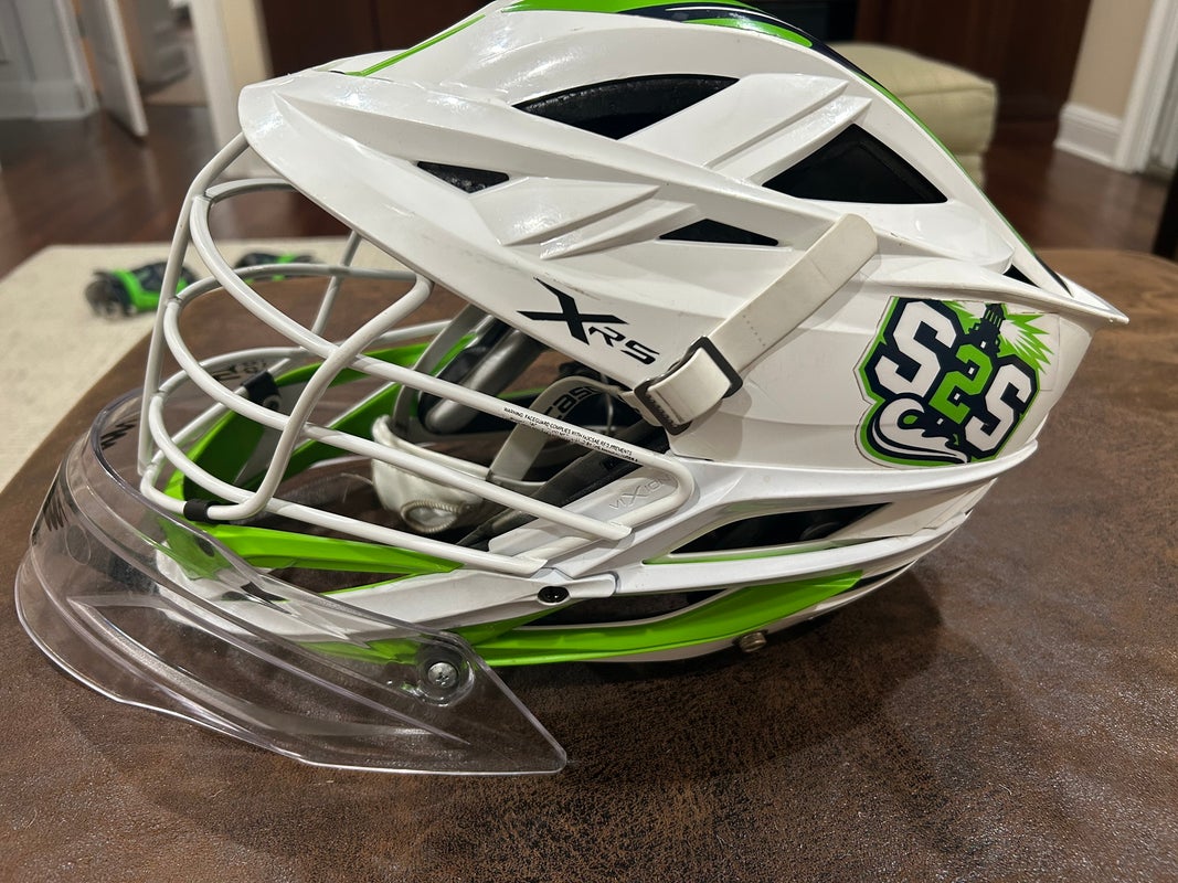 White Lacrosse Helmet