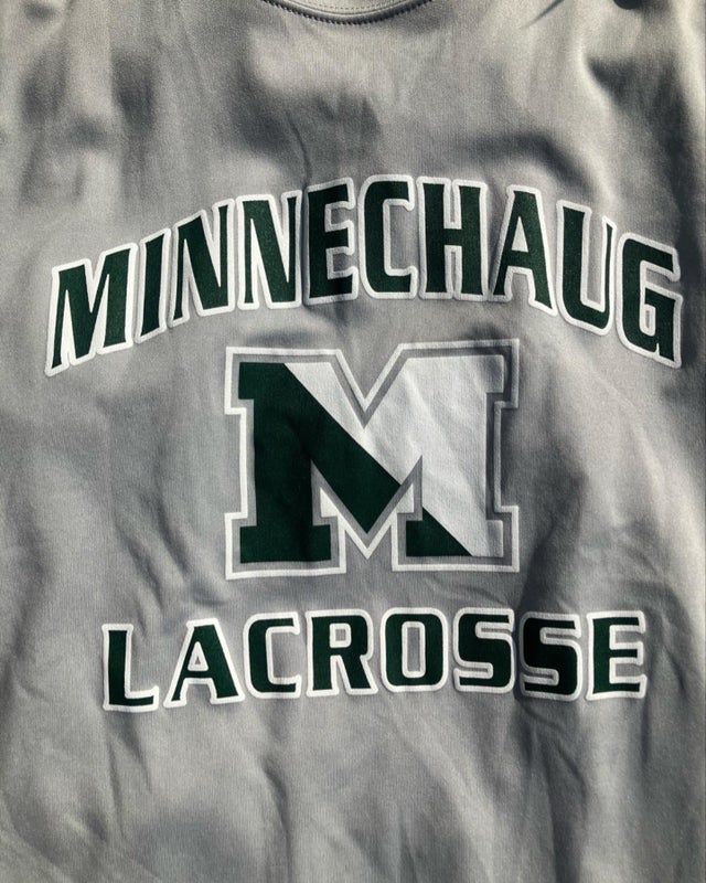 Minnechaug lacrosse t shirt Large