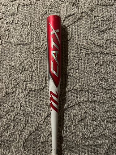 Used BBCOR Certified Alloy (-3) 30 oz 33" CAT X Bat
