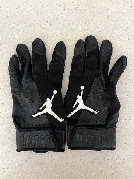 Used XL Air Jordan Batting Gloves