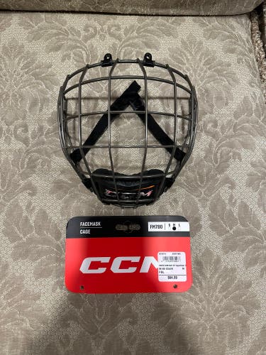 CCM Medium FM780 Gun Metal Cage