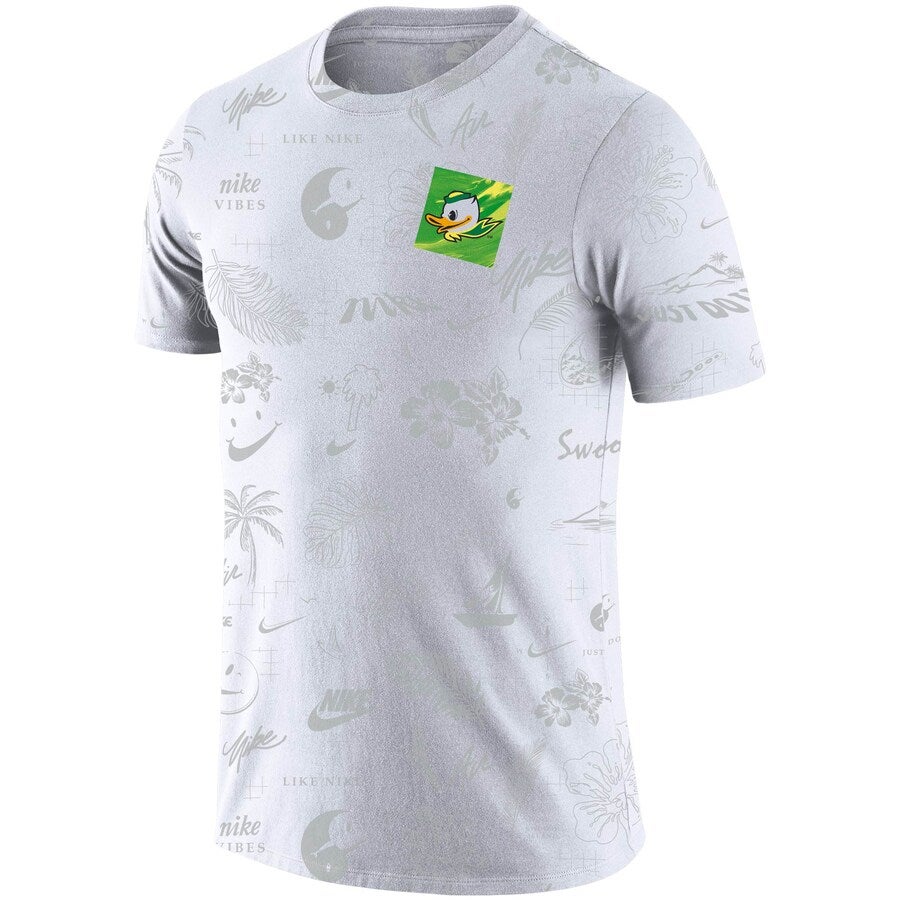 Men's Nike Green Oregon Ducks Baseball Plate Performance T-Shirt