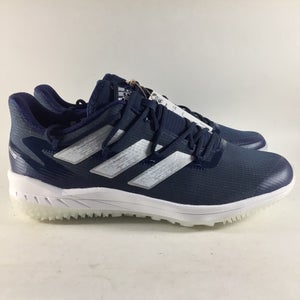 Adidas Adizero Afterburner mens turf baseball shoes navy blue size 9 H00967