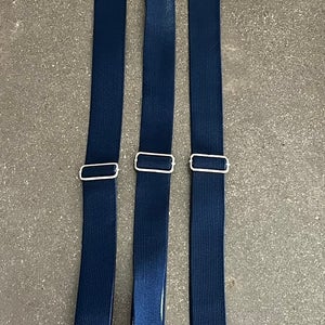 Used 3 Pack Rawlings Navy Blue Baseball Belts