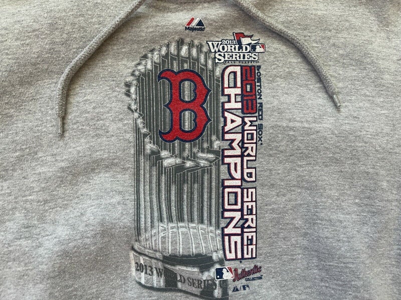 Boston Red Sox MLB BASEBALL 2013 WORLD SERIES CHAMPIONS Size S Pullover  Hoodie!
