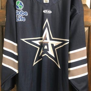GAME WORN ALLEN AMERICANS WARM UP JERSEY #28 SIZE 56 D-JAY JEROME