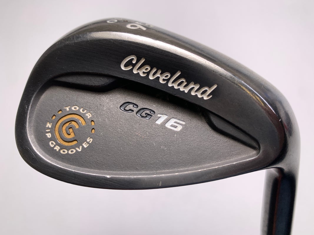 Cleveland CG16 Black Pearl Sand Wedge 56* 10 Bounce Traction Wedge Steel Mens RH