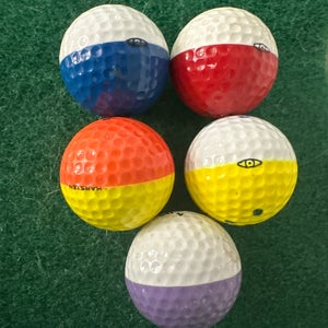 SET OF 5 RARE PIng GOLF BALLS