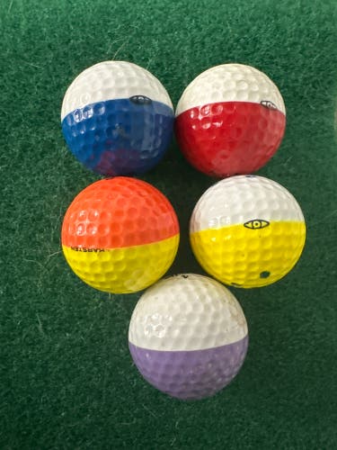 SET OF 5 RARE PIng GOLF BALLS