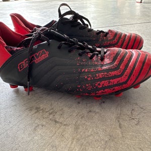 Red Unisex Size 5.0 (Women's 6.0)  Cleats