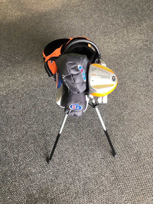 Cobra King JR 6 Club Kids Golf Set Ages 5-8 Orange