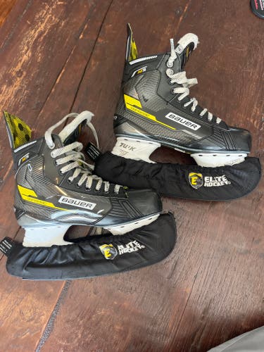 Used Bauer Extra Wide Width Size 7 Supreme Hockey Skates