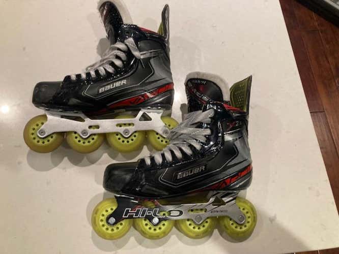 Used Bauer Vapor X2.9 Inline Skates Regular Width Size 7.5