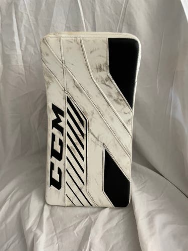 Used CCM Regular Axis 1.9 Goalie Blocker