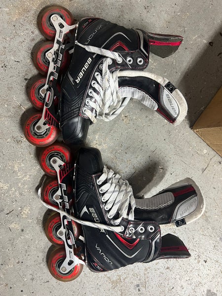 Bauer X90R Roller Hockey Skates, 7.5D