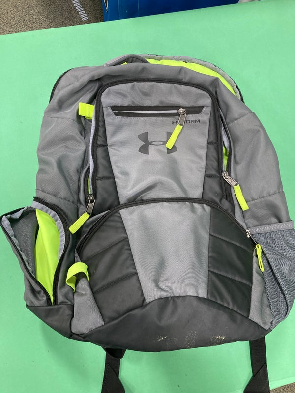 New Under Armour Storm Recruit Water Resistant Backpack Grey & Green –  PremierSports