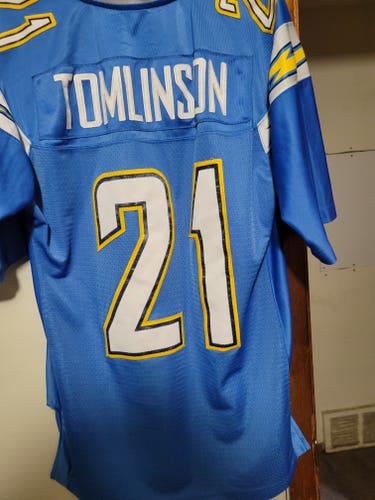Mens medium tomlinson special edition chargers jersey