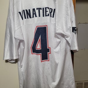 Adam vinatieri away patriots jersey xl
