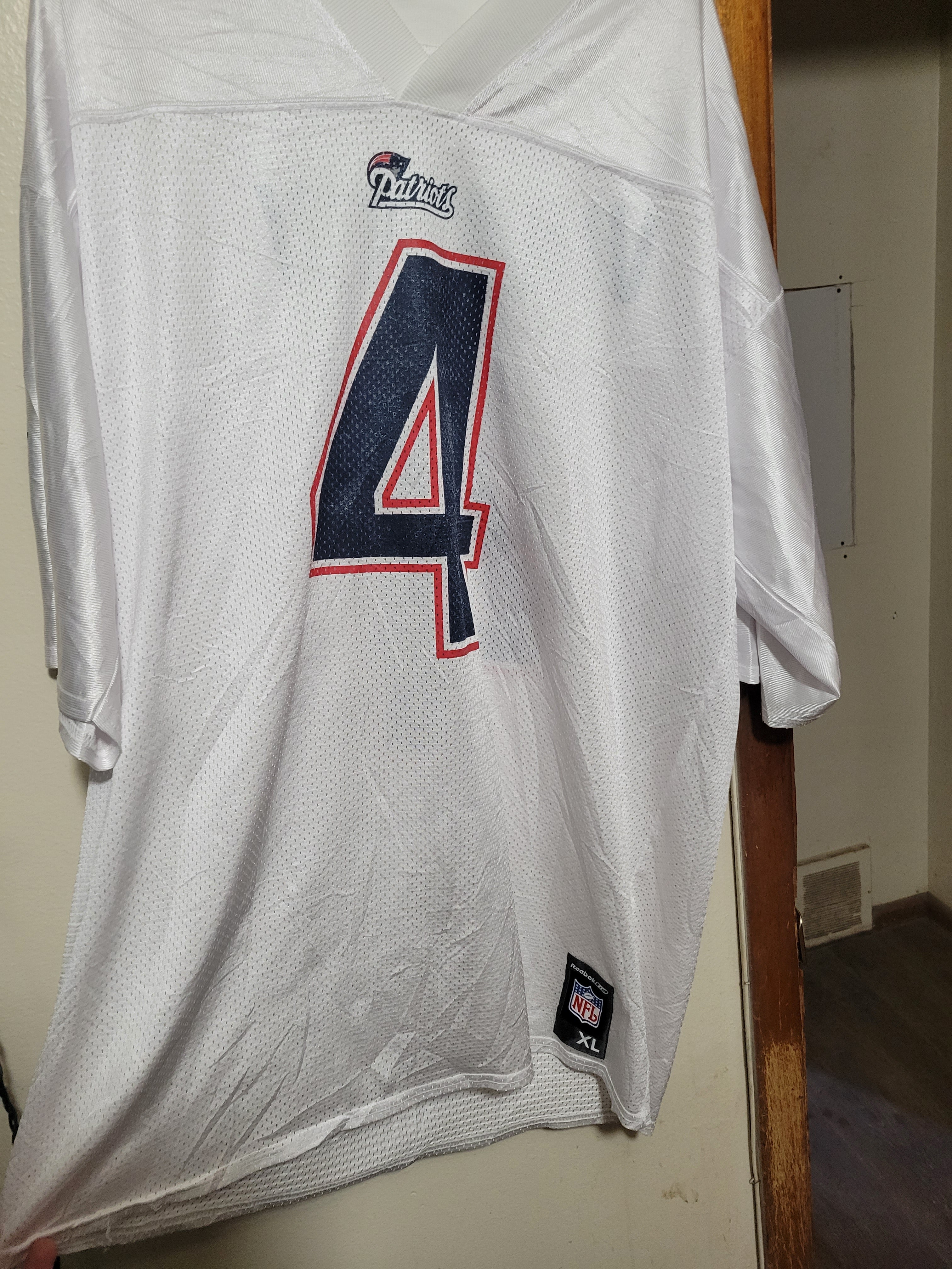 Adam Vinatieri Size XL Patriots Throwback Jersey