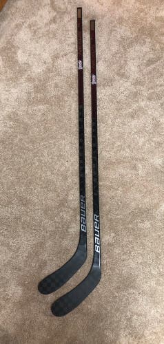 2 Senior Right Handed Bauer Nexus 2N Pro Hockey Sticks / P28 Pro Stock