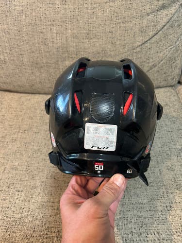 CCM 50 helmet with FM50 cage