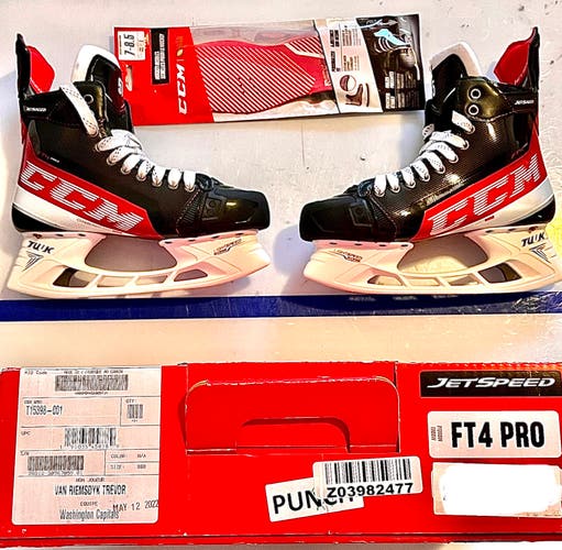 CCM Pro Stock Size 8 JetSpeed FT4 Pro Hockey Skates