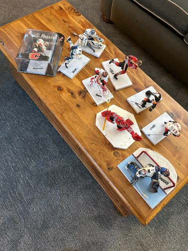Assorted NHL Figurines
