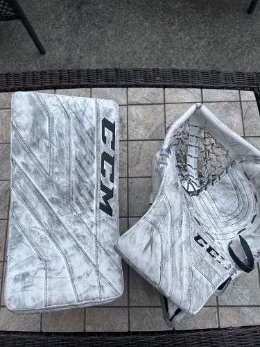CCM Axis 1.9 Senior Used Glove And Blocker