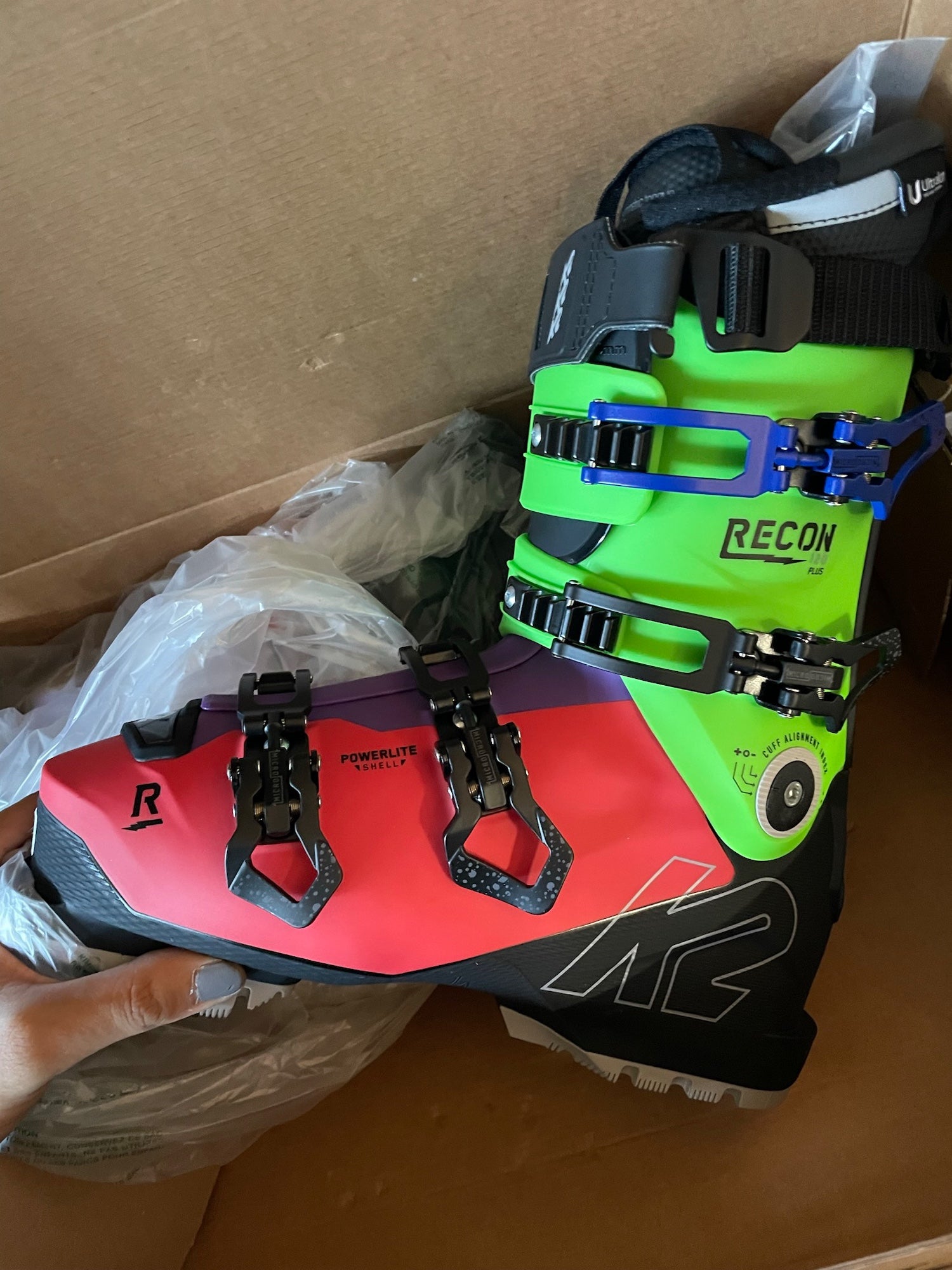 K2 Recon 120 All Mountain Ski boot Size 27.5 | SidelineSwap