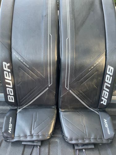 Used Small Bauer Supreme M5 Pro Goalie Leg Pads