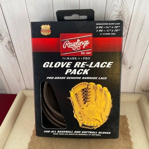 Rawlings Glove Re Lace Pack Chocolate and GloveLace Locks