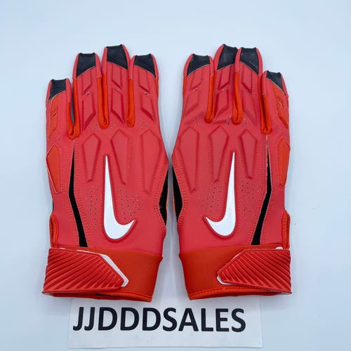 Nike Football D-Tack 6.0 Football Lineman Gloves NFL Orange CK2926-872 Men’s Sz 3XL NEW