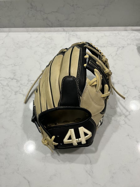 44 Pro Custom Baseball Glove Signature Series Blonde Red T web 