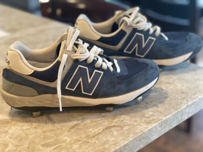 Used - NAVY - New Balance Fresh Foam X 574 Baseball Metal Spikes/Cleats