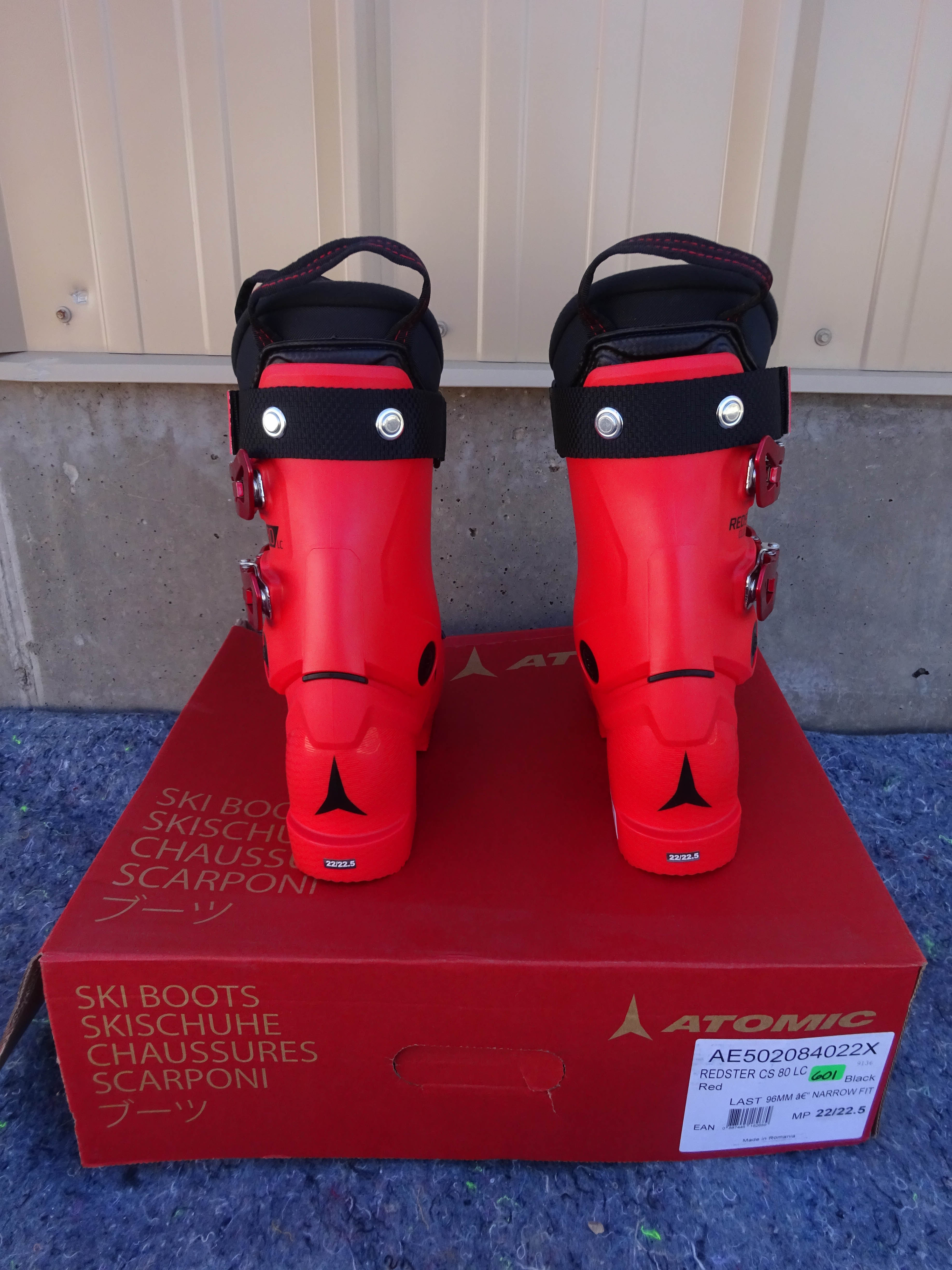 2022 Atomic Redster CS80 LC Ski Boots NEW! Size 22.5 | SidelineSwap